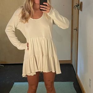 - Perfect condition Anthropologie waffle knit baby doll dress